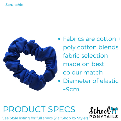 Sea Blue & Purple Hair Accessories - Ponytails and Fairytales