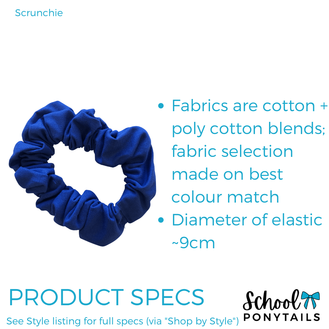 Turquoise & Navy Hair Accessories - Ponytails and Fairytales