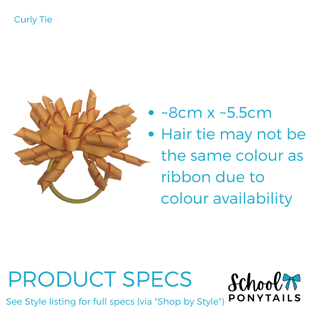 Fluoro Orange Hair Accessories