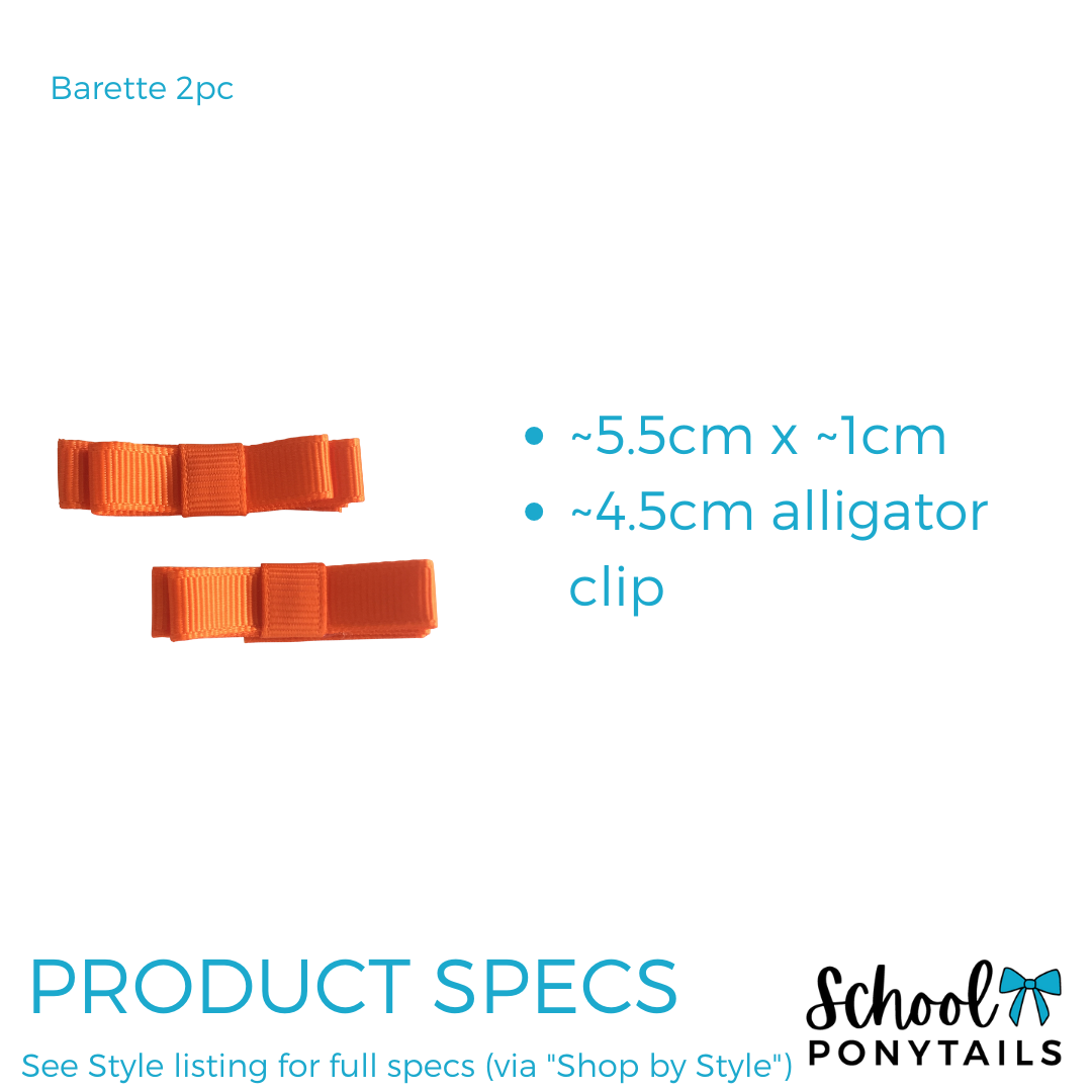 Fluoro Orange Hair Accessories