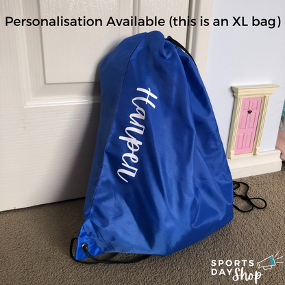 Personalised Sports and Library Bags