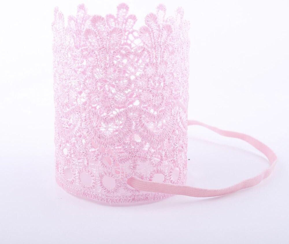 Lace Birthday Crown - Ponytails and Fairytales