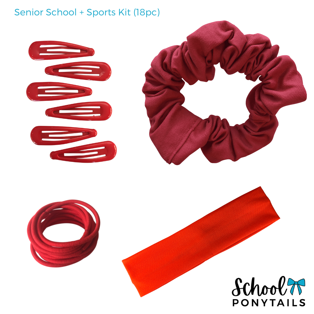 Fluoro Orange Hair Accessories