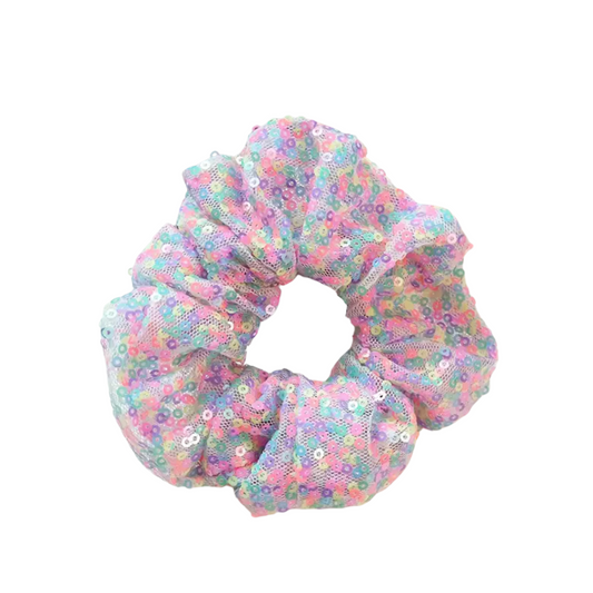 Sequin Light Up Scrunchie - Multicolour