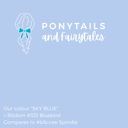 Big Bow - monochrome - Ponytails and Fairytales