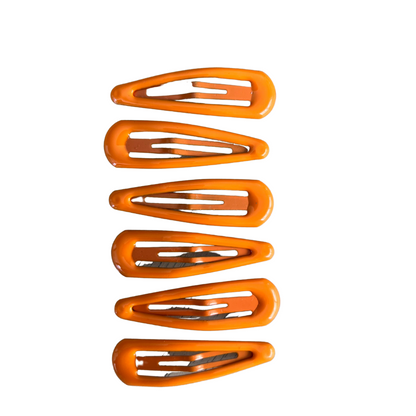Sunset Orange Hair Accessories