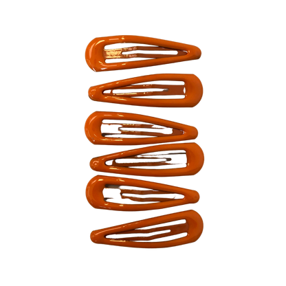 Sunset Orange & Navy Hair Accessories