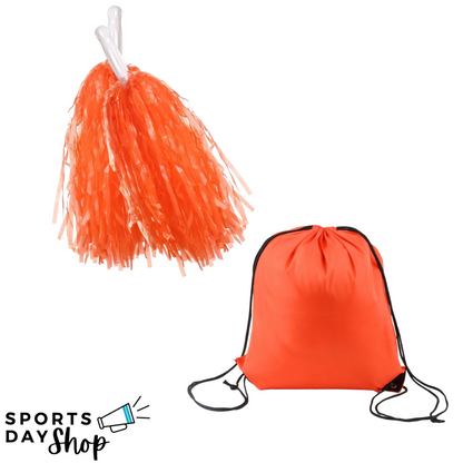 Orange Carnival Bag - Ponytails and Fairytales