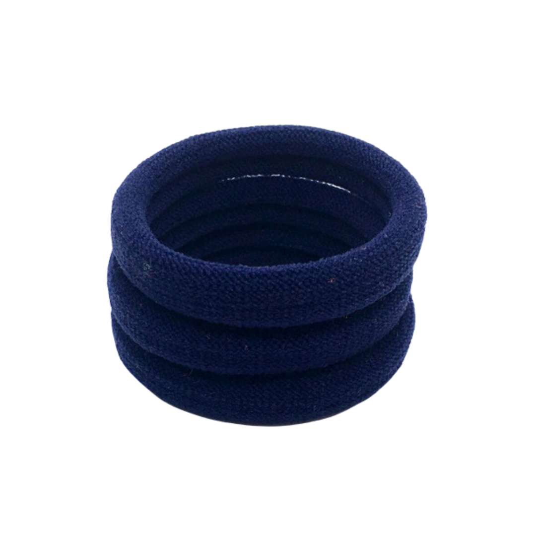 Navy Hair Accessories - Ponytails and Fairytales