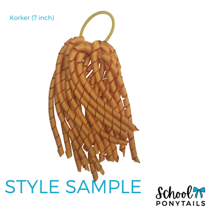 Orange Hair Accessories - Ponytails and Fairytales