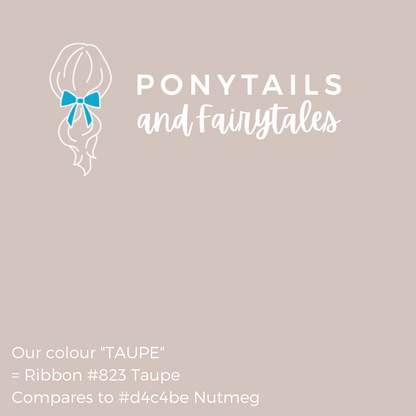 Taupe Hair Accessories