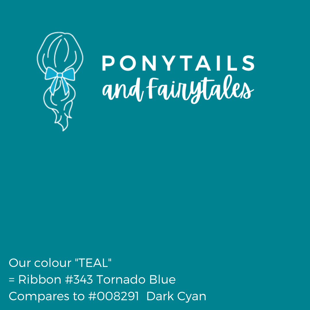 Simple Bow Hair Tie - Ponytails and Fairytales