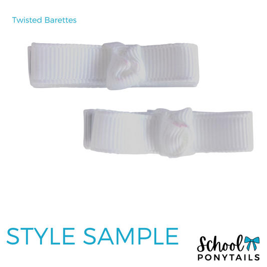 Twisted Barette (2pc) - Ponytails and Fairytales