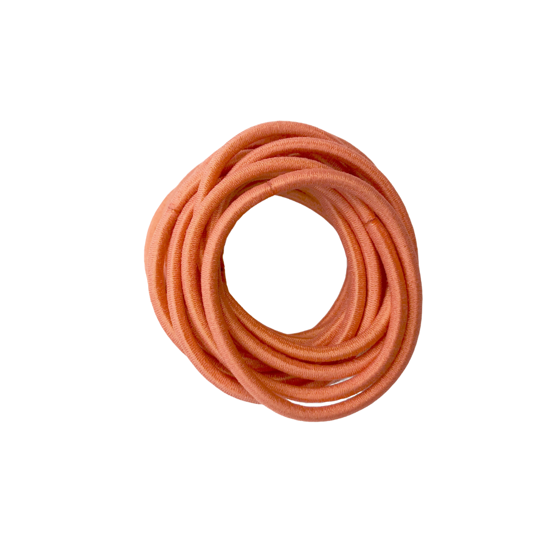 Sunset Orange Hair Accessories
