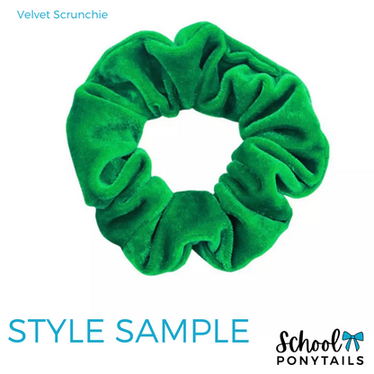 Dark Petrol Green & Navy Hair Accessories