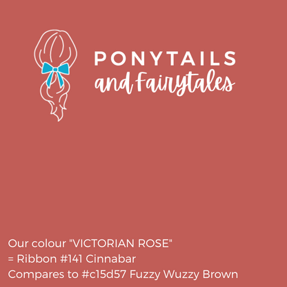 Victorian Rose Hair Accessories