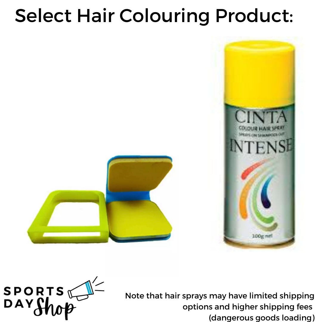Yellow and Gold Team Sports Day Range - Ponytails and Fairytales