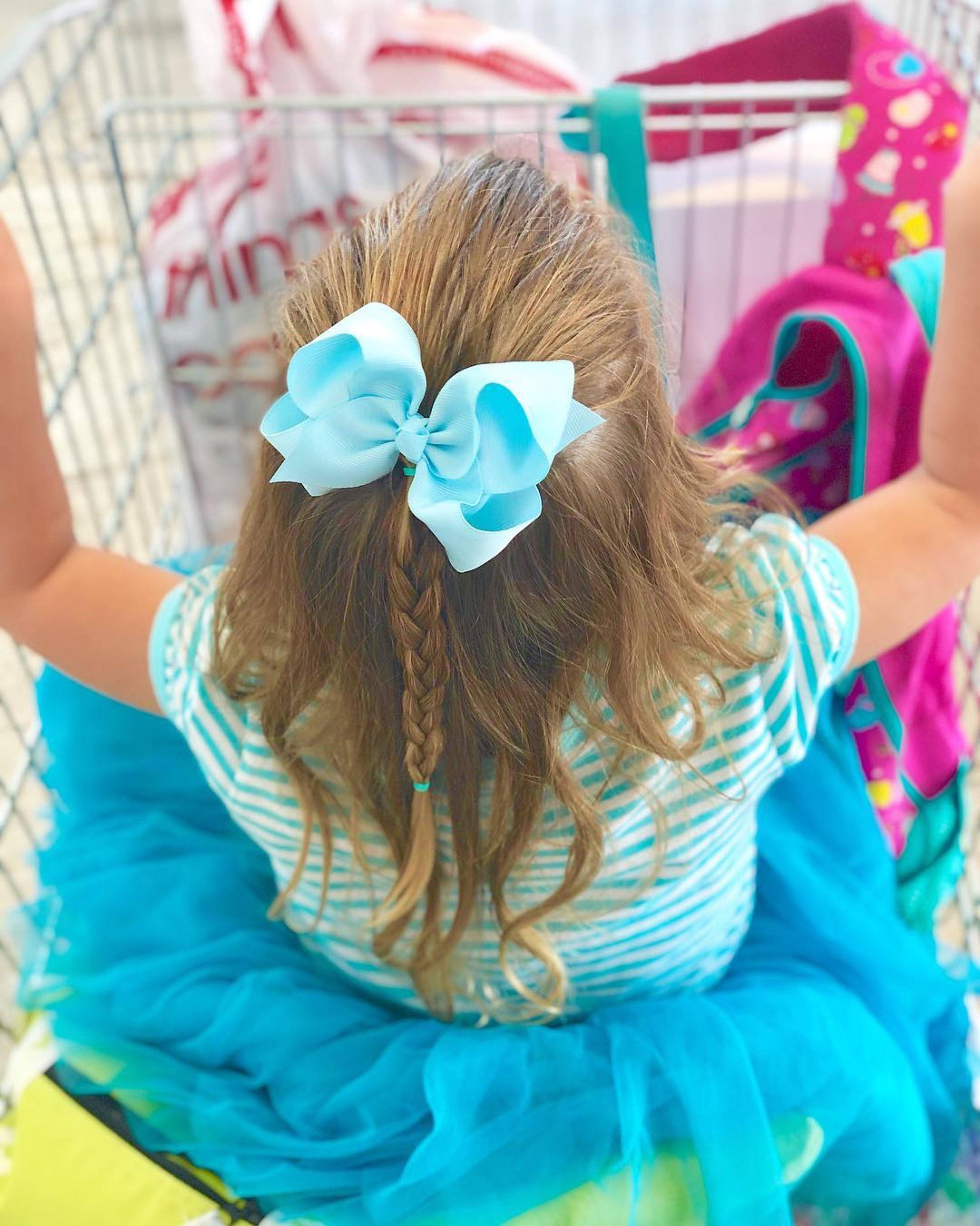 Best Friends / BFF Bow - Hair clips - School Uniform Hair Accessories - Ponytails and Fairytales