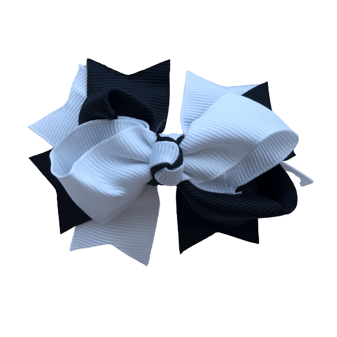 Black & White Hair Accessories - Assorted Hair Accessories - School Uniform Hair Accessories - Ponytails and Fairytales