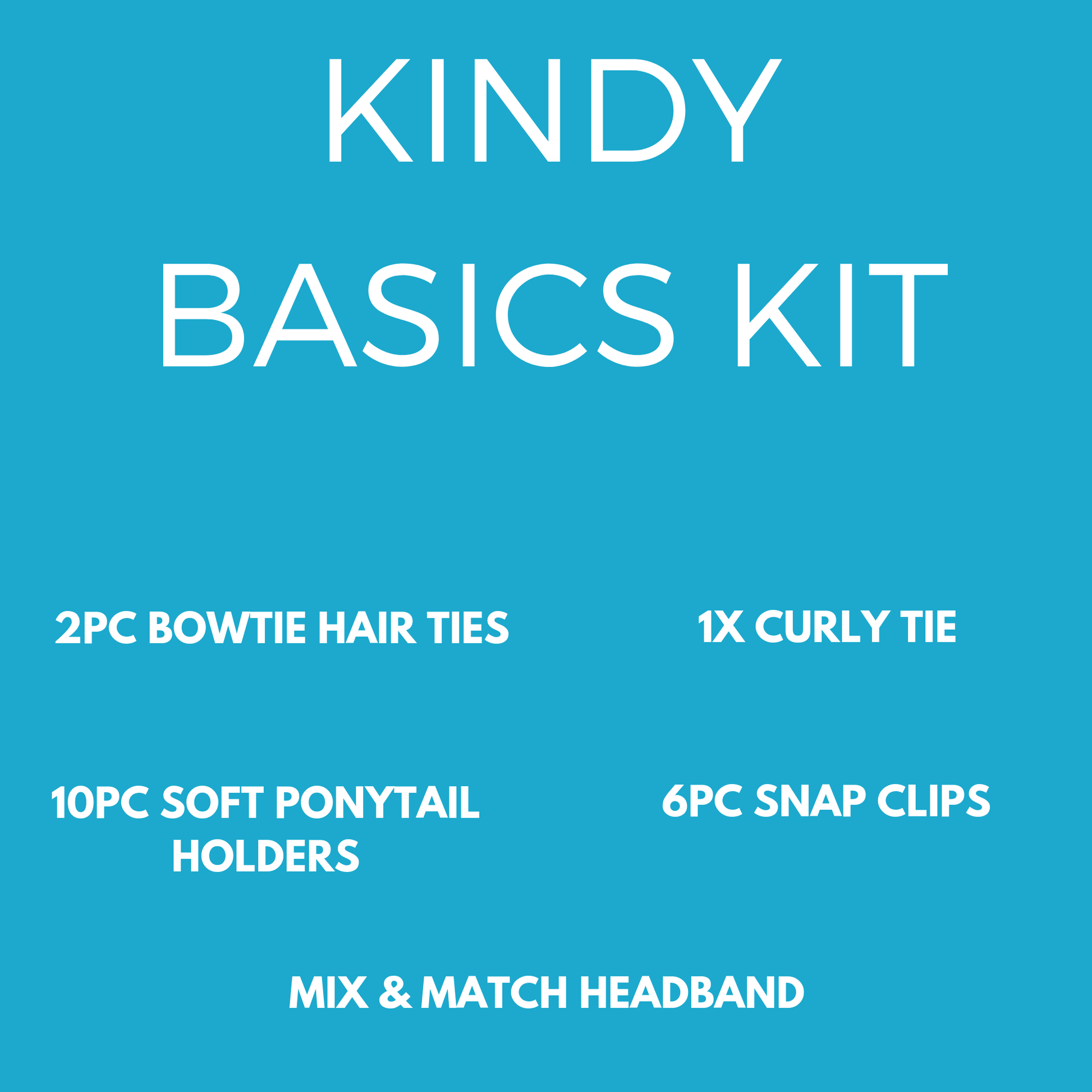 Turquoise Hair Accessories - Ponytails and Fairytales