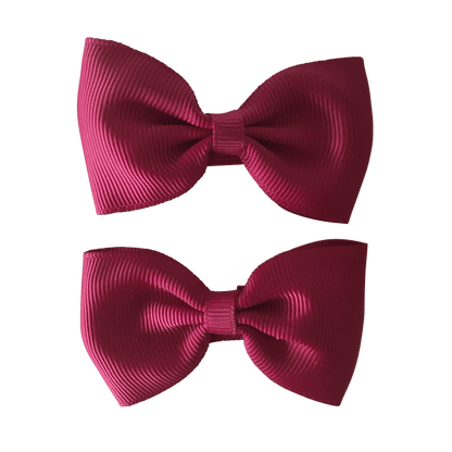 Burgundy / Maroon Hair Accessories - Ponytails and Fairytales
