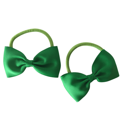 Christmas Bowtie Set (6pc) - christmas - School Uniform Hair Accessories - Ponytails and Fairytales