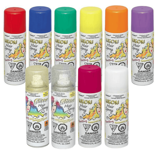 Coloured Hair Spray 85-100g - Ponytails and Fairytales