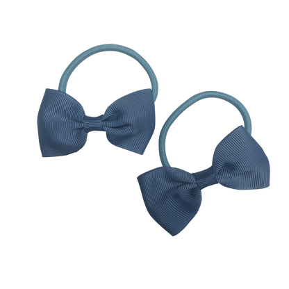 Cornflower Blue Hair Accessories - Ponytails and Fairytales