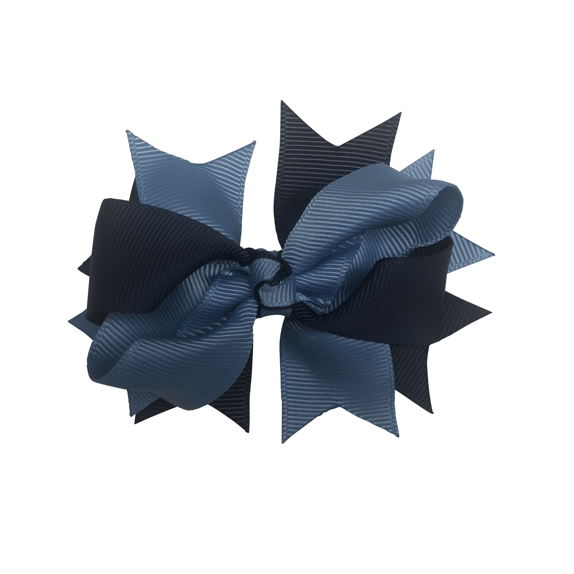 Cornflower Blue & Navy Hair Accessories - Ponytails and Fairytales
