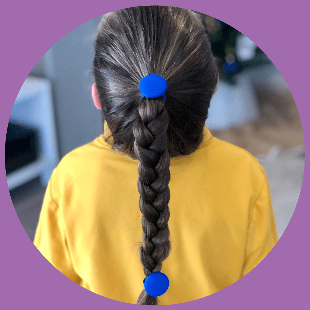 Covered Buttons: Solid Colours - Royal Blue Hair clips Ella Made 