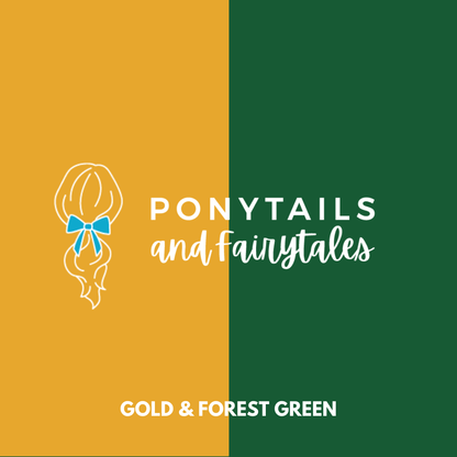 Curly Tie - Combined Colours - Ponytails and Fairytales