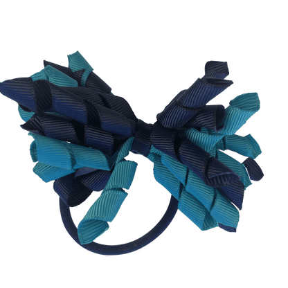 Curly Tie - Combined Colours - Ponytails and Fairytales