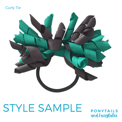 Custom Colours: Choose Your Own (3) - Assorted Hair Accessories - School Uniform Hair Accessories - Ponytails and Fairytales