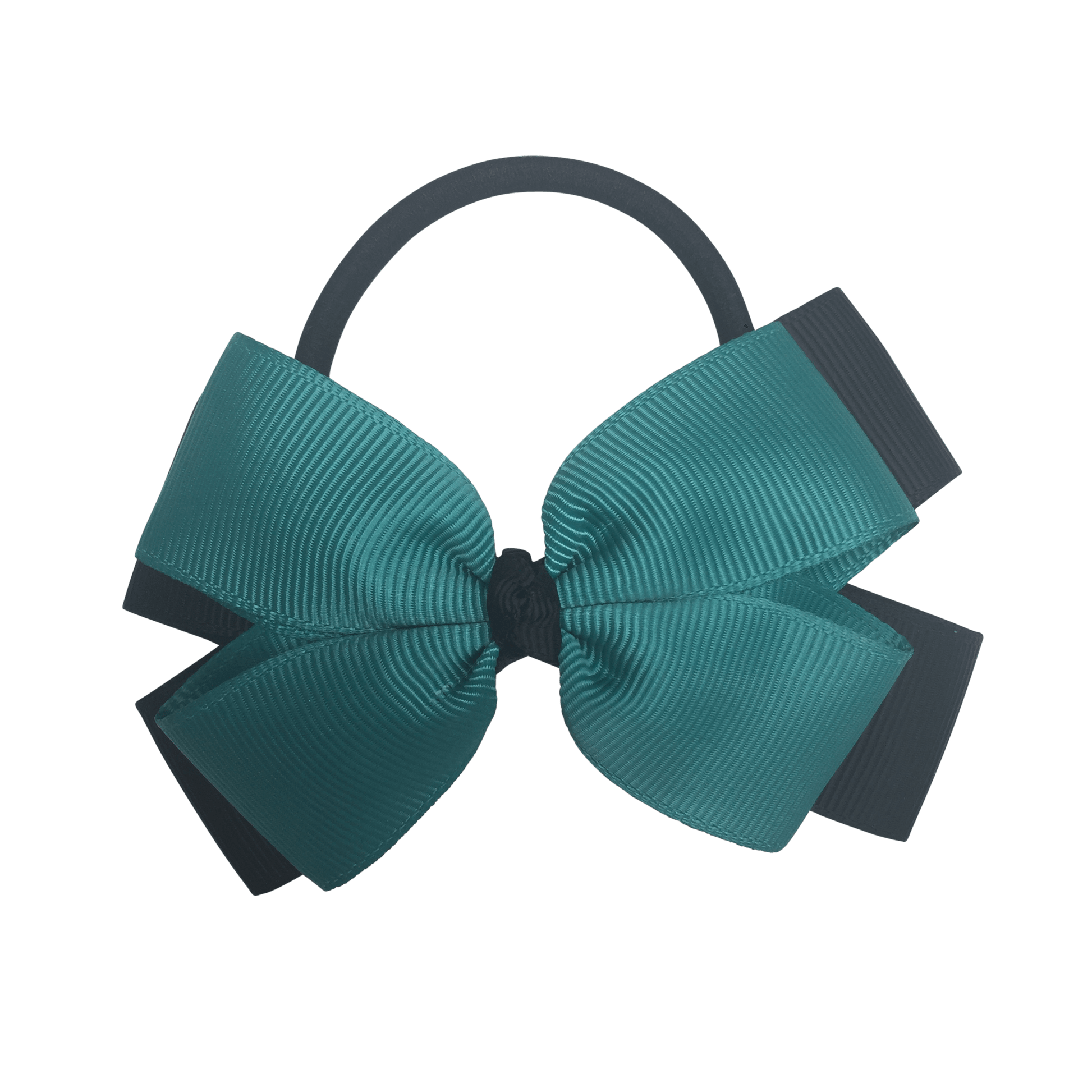 Double Layer Bow Hair Tie - Ponytails and Fairytales