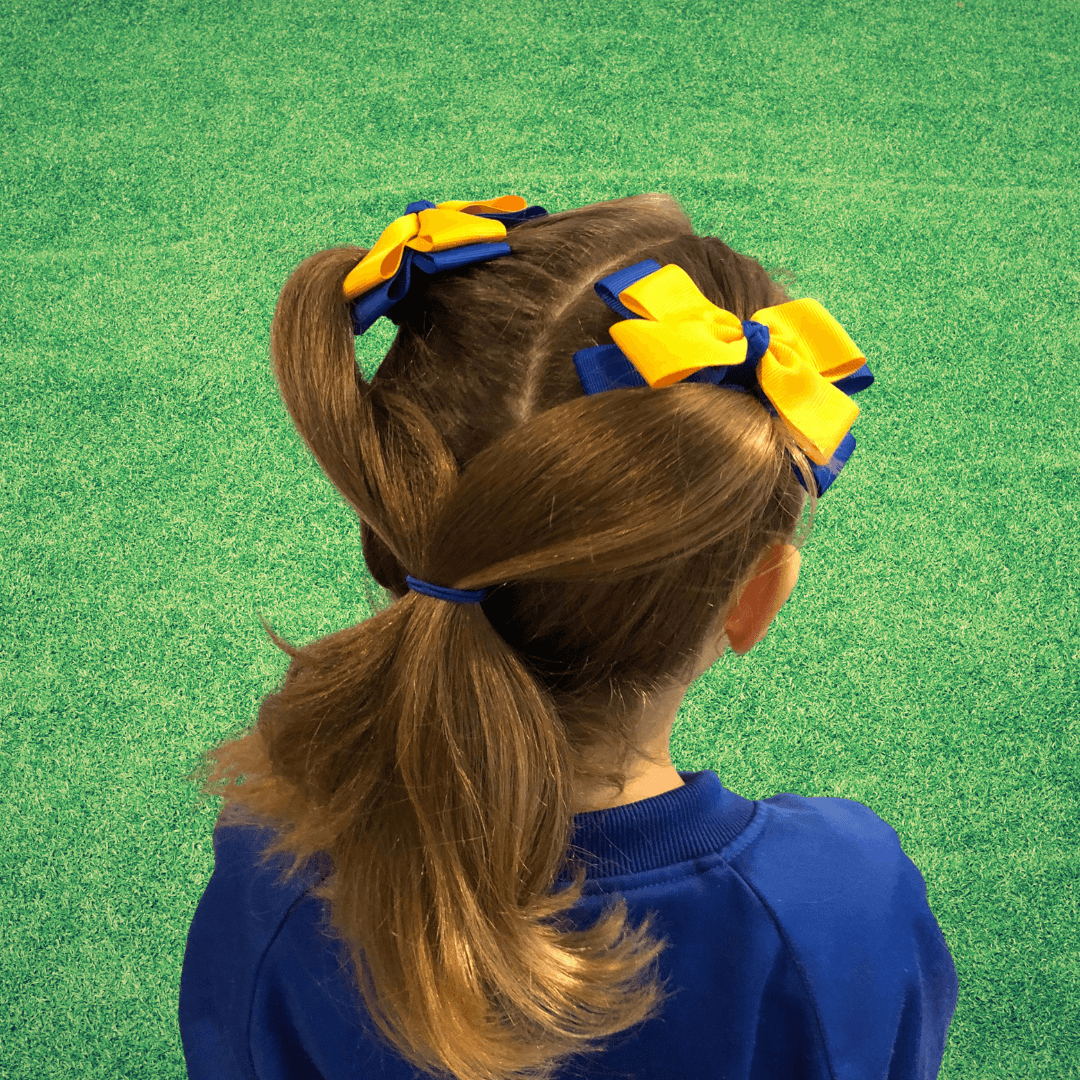 Double Layer Bow Hair Tie - Ponytails and Fairytales