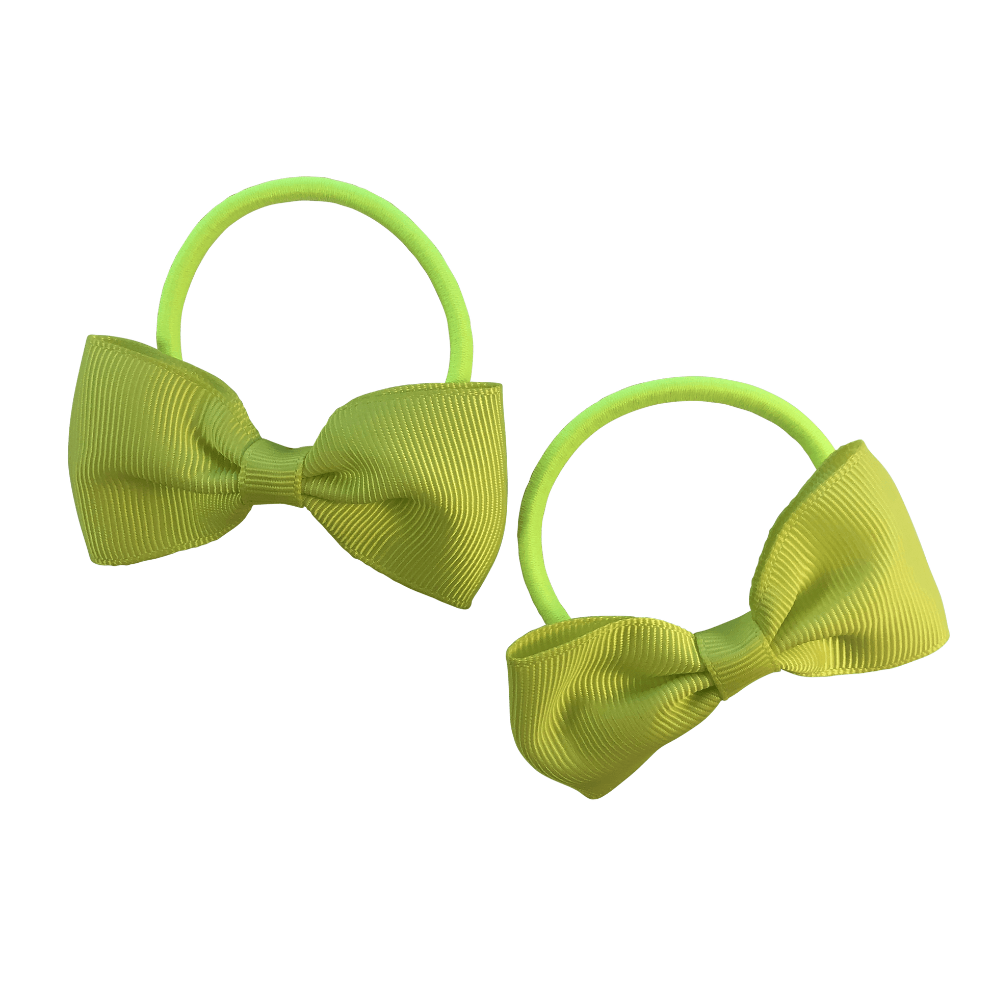 Fluoro Yellow Hair Accessories - Assorted Hair Accessories - School Uniform Hair Accessories - Ponytails and Fairytales