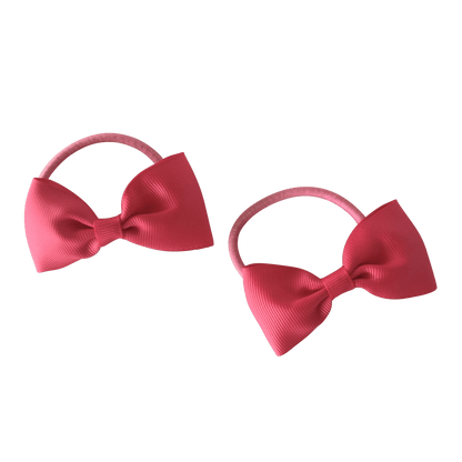 Fuschia Pink Hair Accessories - Assorted Hair Accessories - School Uniform Hair Accessories - Ponytails and Fairytales