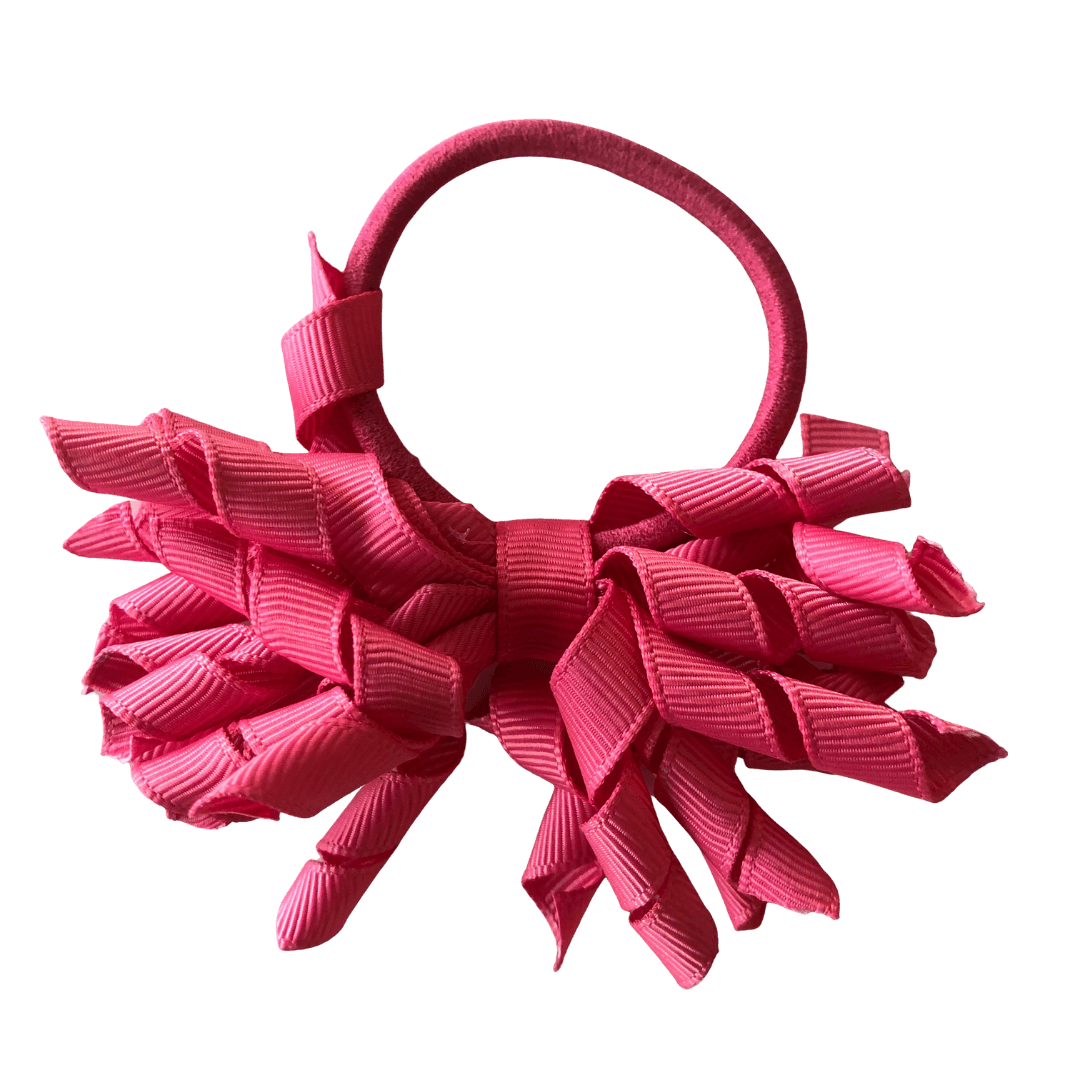 Fuschia Pink Hair Accessories - Assorted Hair Accessories - School Uniform Hair Accessories - Ponytails and Fairytales