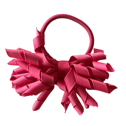 Fuschia Pink Hair Accessories - Assorted Hair Accessories - School Uniform Hair Accessories - Ponytails and Fairytales
