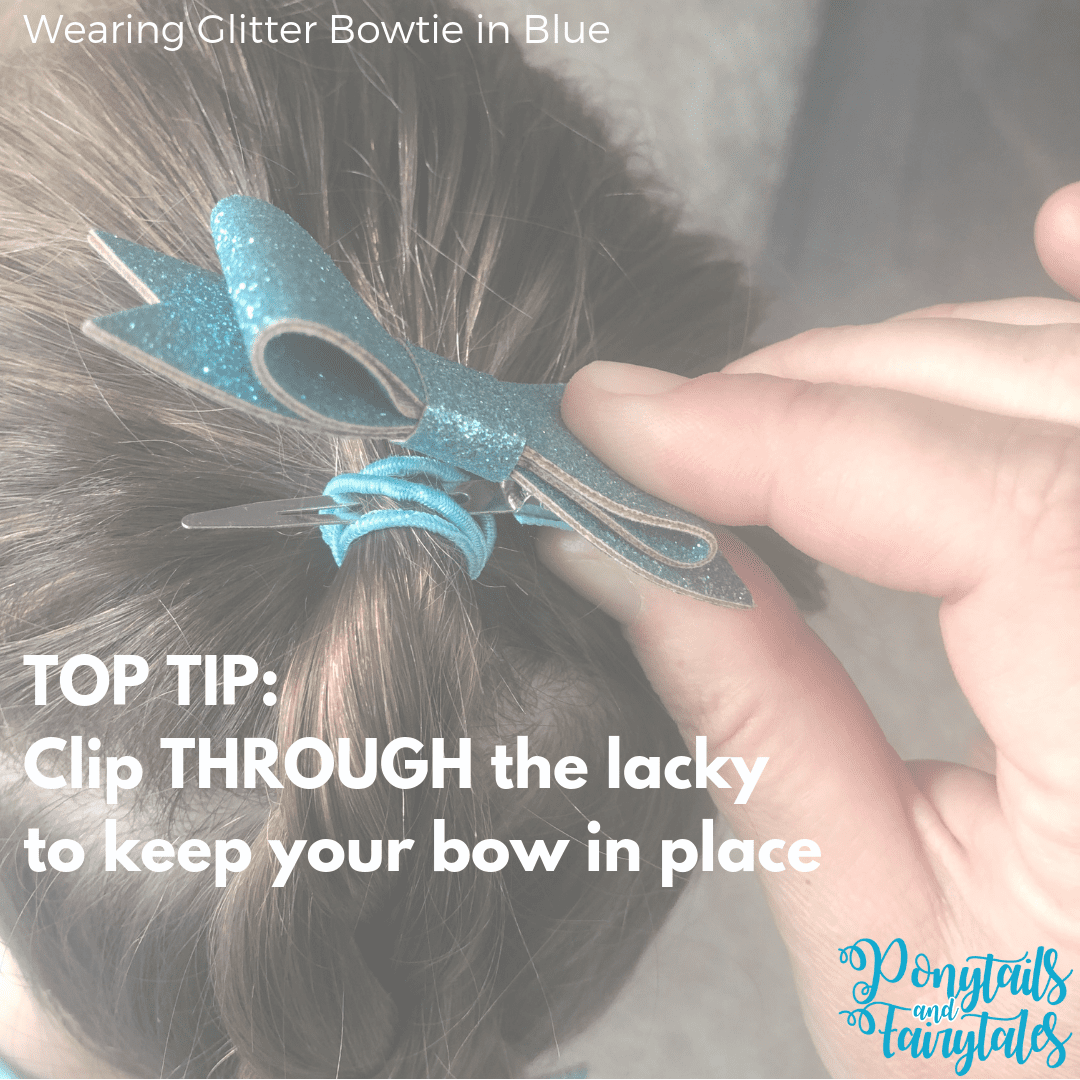 Glitter Bowtie - Ponytails and Fairytales