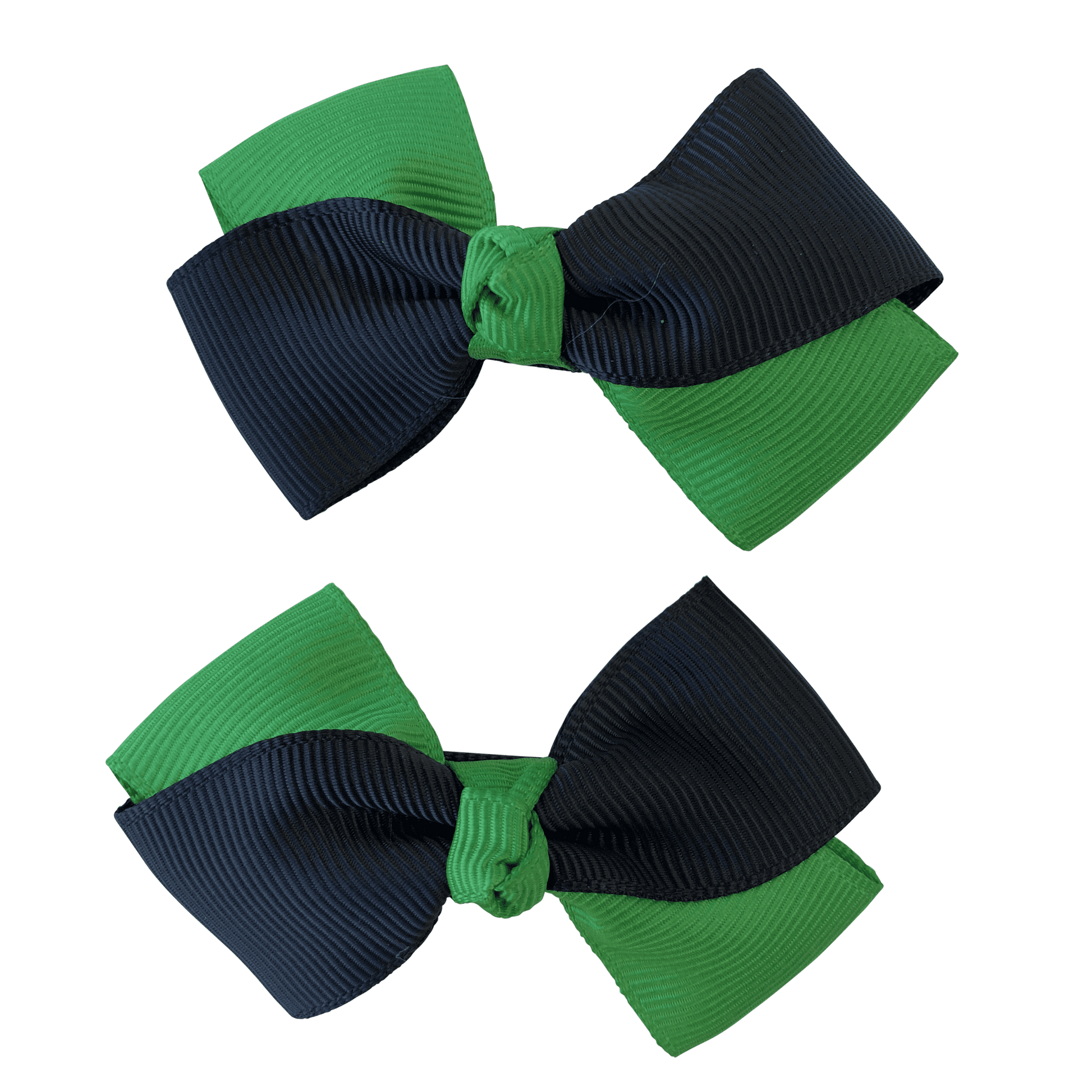 Green & Black Hair Accessories - Assorted Hair Accessories - School Uniform Hair Accessories - Ponytails and Fairytales