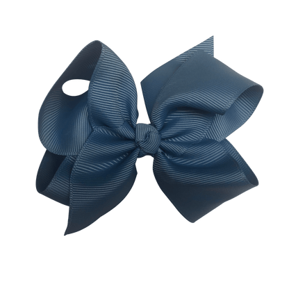Initial / Letter Big Bow - Hair clips - School Uniform Hair Accessories - Ponytails and Fairytales
