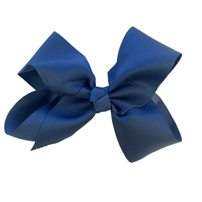 Initial / Letter Big Bow - Hair clips - School Uniform Hair Accessories - Ponytails and Fairytales