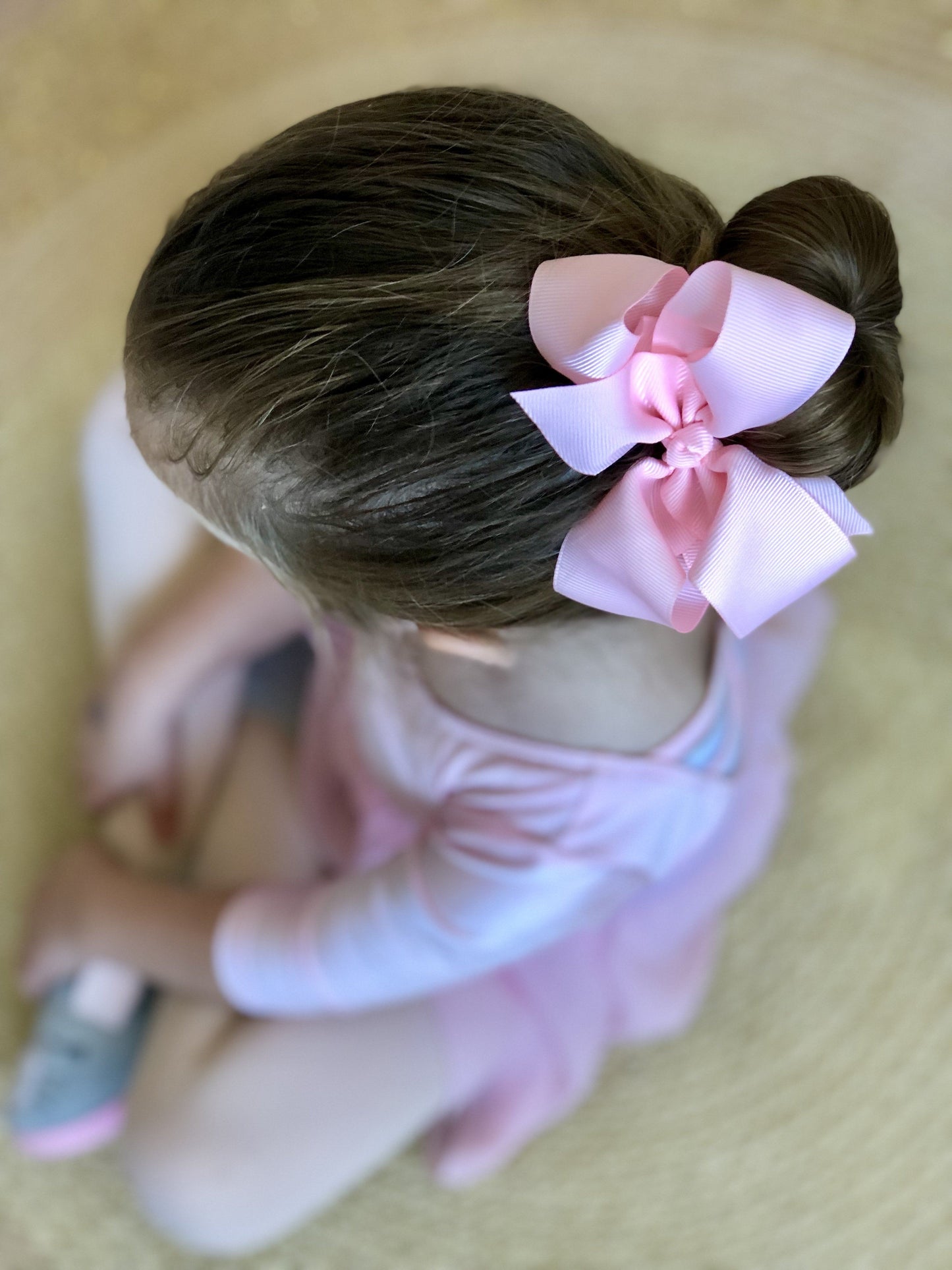 Initial / Letter Big Bow - Hair clips - School Uniform Hair Accessories - Ponytails and Fairytales