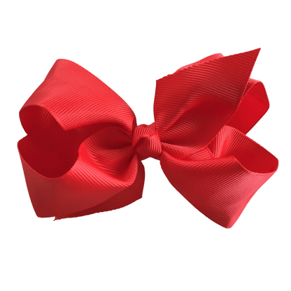 Initial / Letter Big Bow - Hair clips - School Uniform Hair Accessories - Ponytails and Fairytales