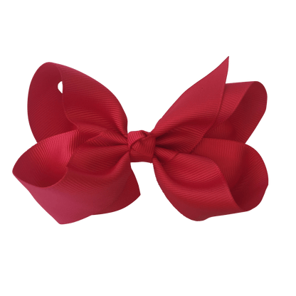 Initial / Letter Big Bow - Hair clips - School Uniform Hair Accessories - Ponytails and Fairytales