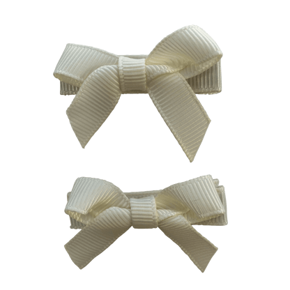 Ivory / Cream Hair Accessories - Assorted Hair Accessories - School Uniform Hair Accessories - Ponytails and Fairytales