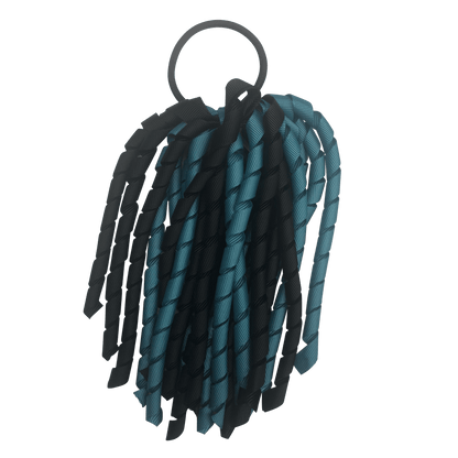 Jade & Black Hair Accessories - Ponytails and Fairytales