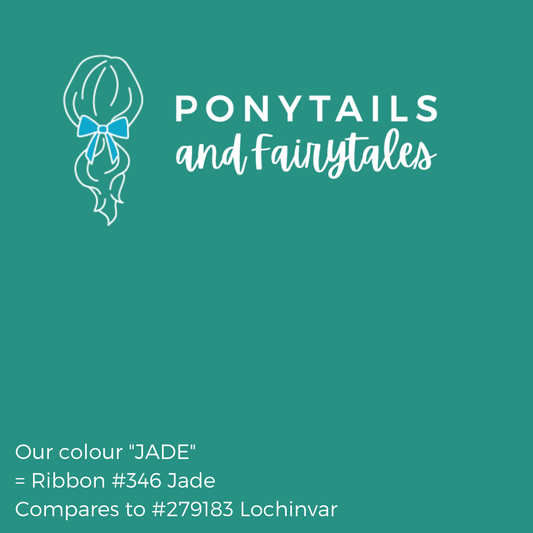 Jade Hair Accessories - Ponytails and Fairytales