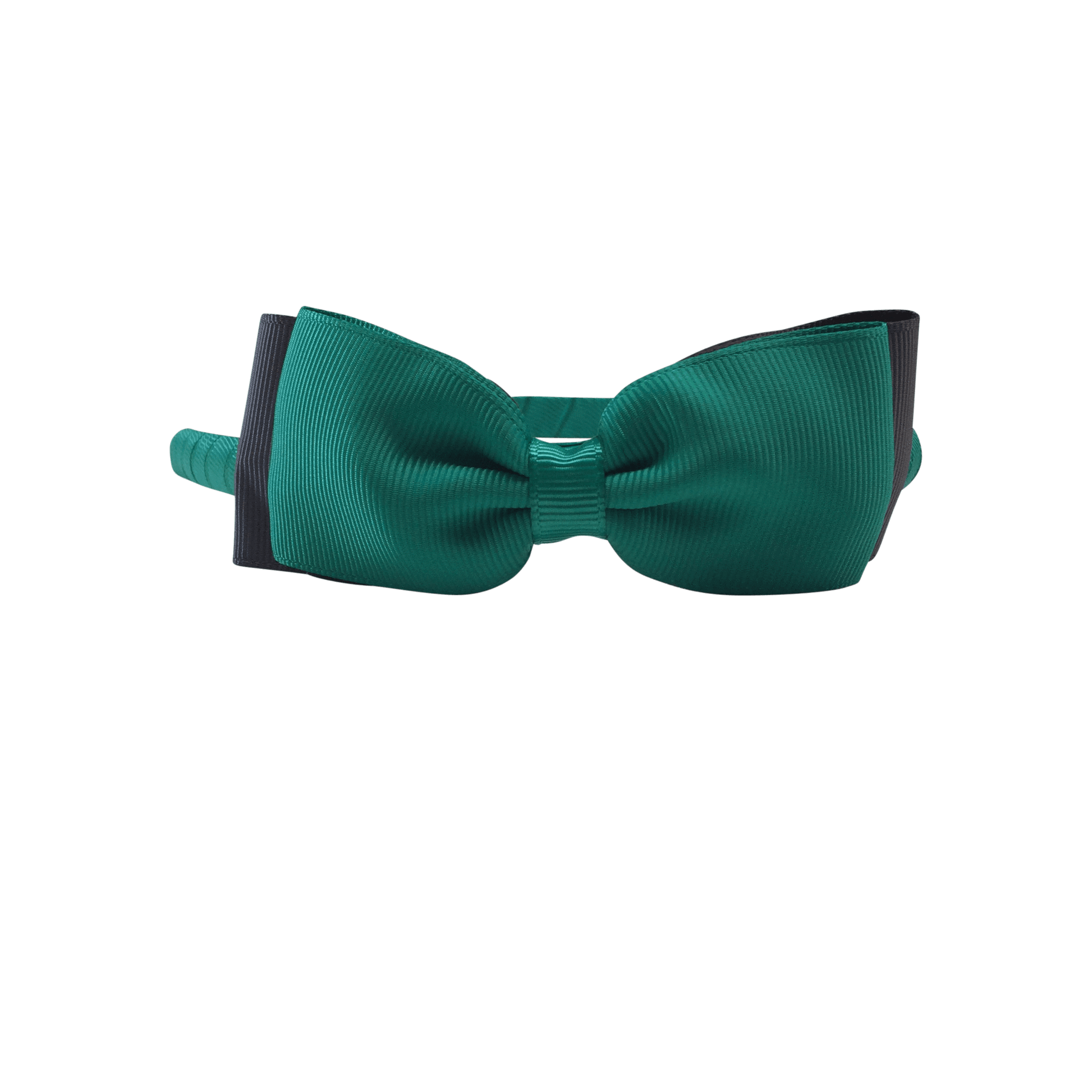 Kelly Green & Grey Hair Accessories - Ponytails and Fairytales